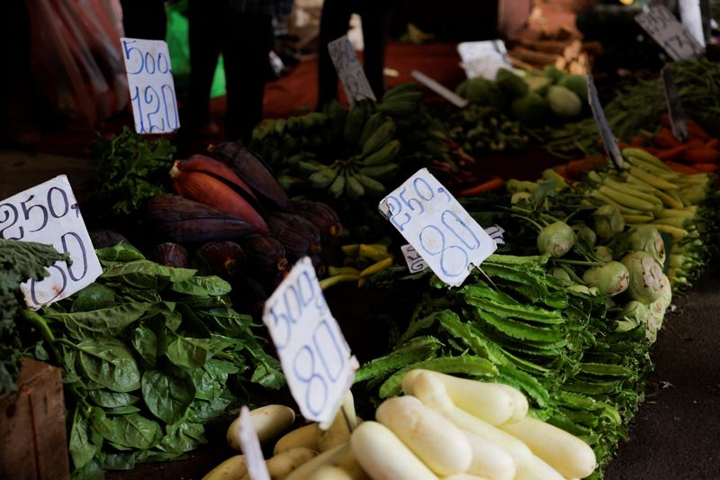 Sri Lanka Inflation Eases to 54.2% in January