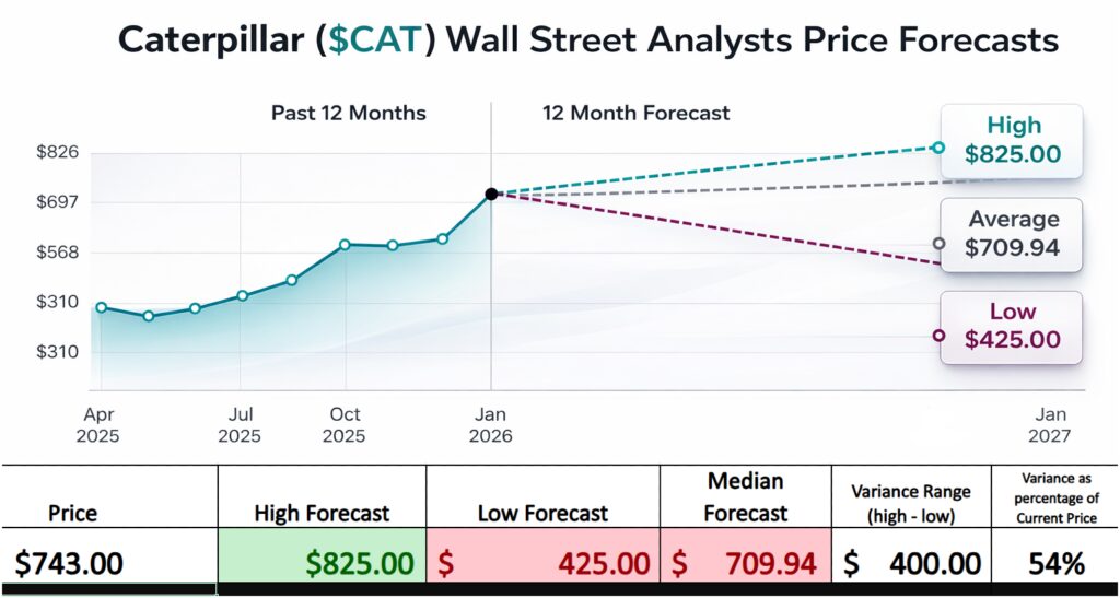 Prime AI Stock of the Week Caterpillar ($CAT) - Prime AI 4 CAT Wall street graphic complete 1024x547 1